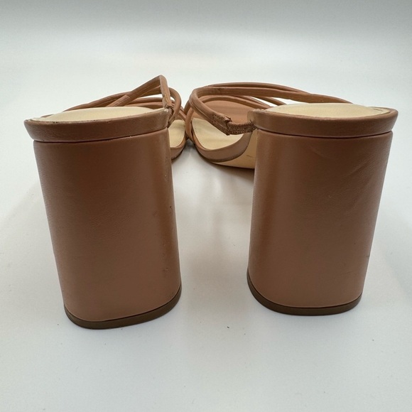 Nine West Getcha Block Heel Sandal Tan - Picture 8 of 10